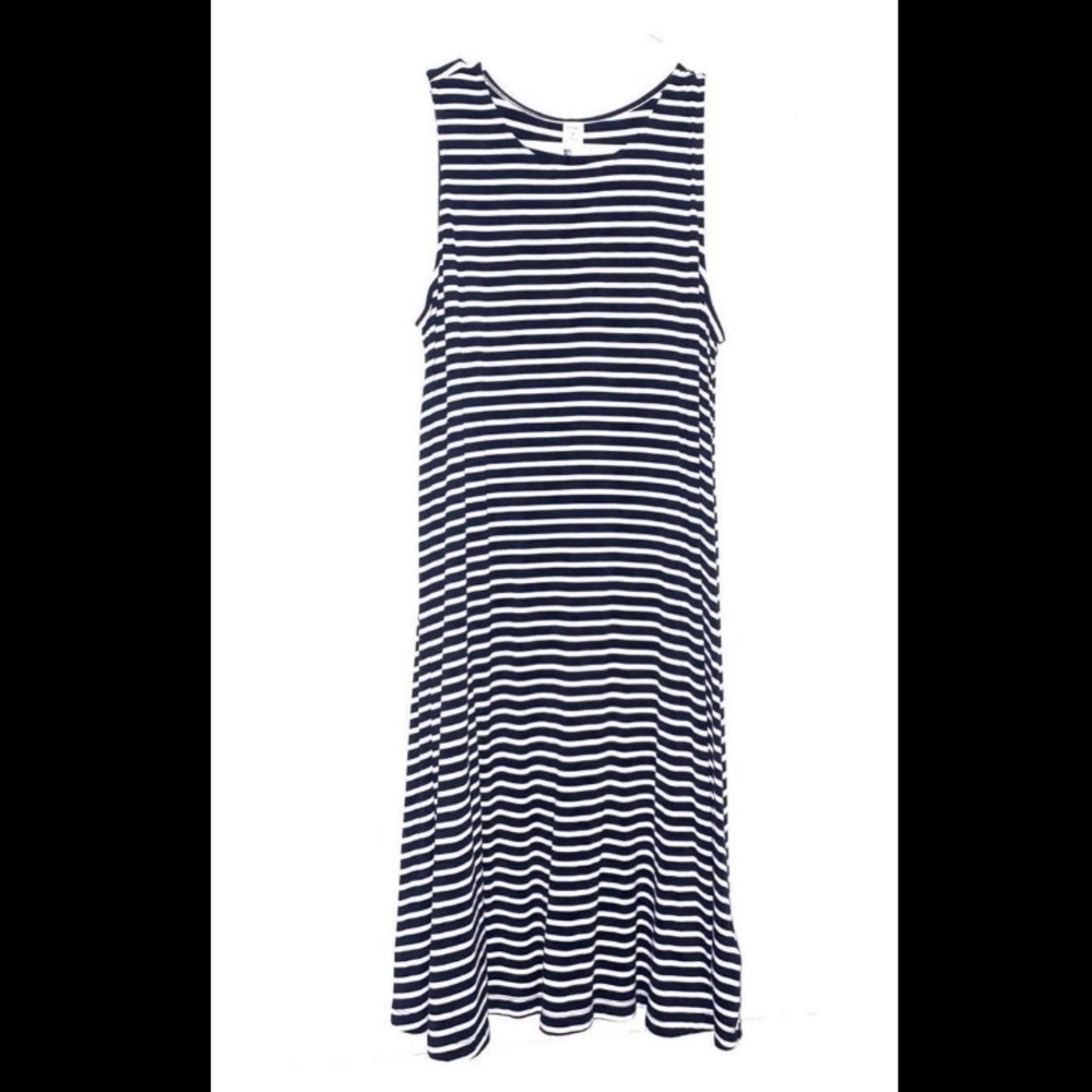 Old Navy Striped Sleeveless Dress